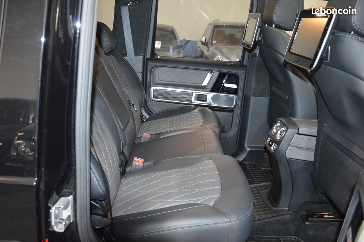 MERCEDES CLASSE G IV 63 AMG V8 585 EDITION LIMITEE STRONGER THAN TIME-35.980km-1ère Main-Origine France-Burmester-Sièges AMG Chauffants/Ventilés/Massants-Pack Carbone-CarPlay-Etat Neuf-Rare (image 7)
