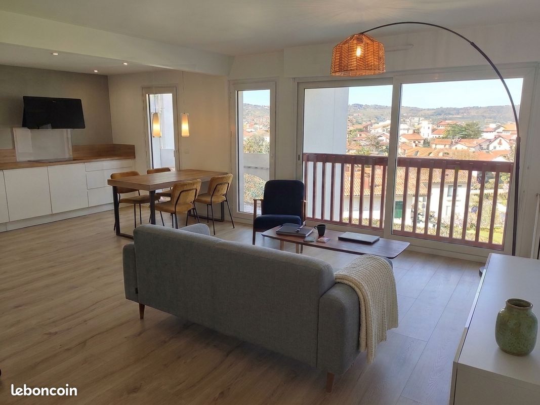 Appartement 3 pièces 61 m² · à Hendaye · 61 m² · 1 099 €/mois