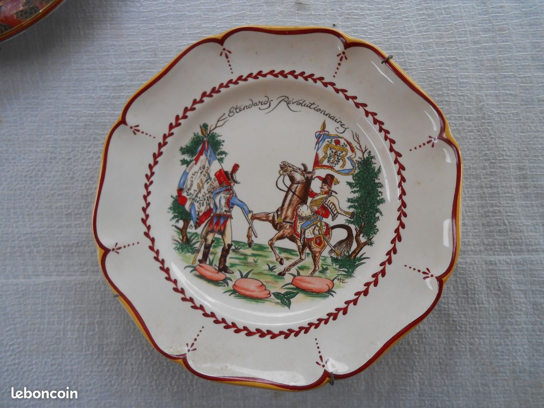 Assiette ancienne (image 1)