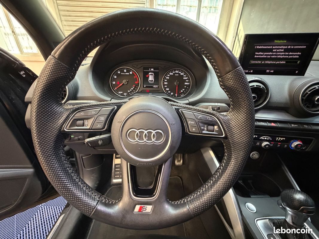 Audi Q2 35 TFSI 150Ch S-LINE INTERIEUR ET EXTERIEUR / BOITE AUTO / HISTORIQUE COMPLET AUDI / CAMERA DE RECUL / KEYLESS ACCESS / CLIM BI-ZONE (image 14)