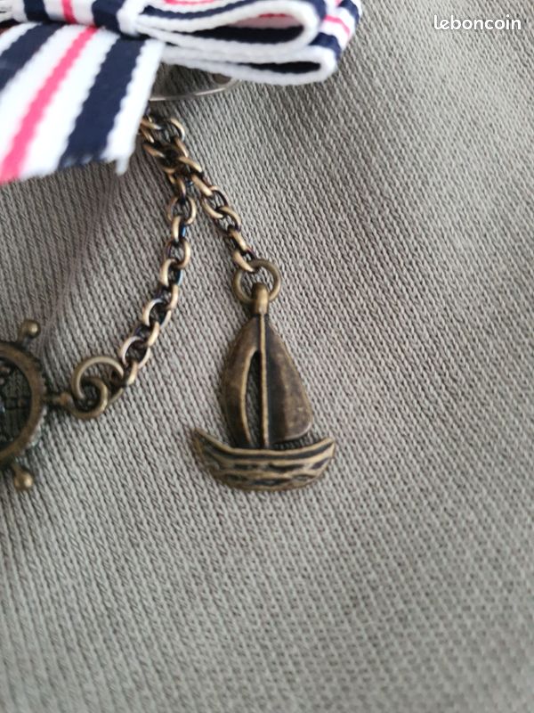 Petite broche nœud marin (image 4)