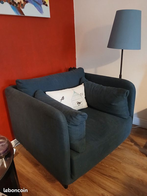 Fauteuil tissu déhoussable - Rivoli - Coup de Soleil Mobilier