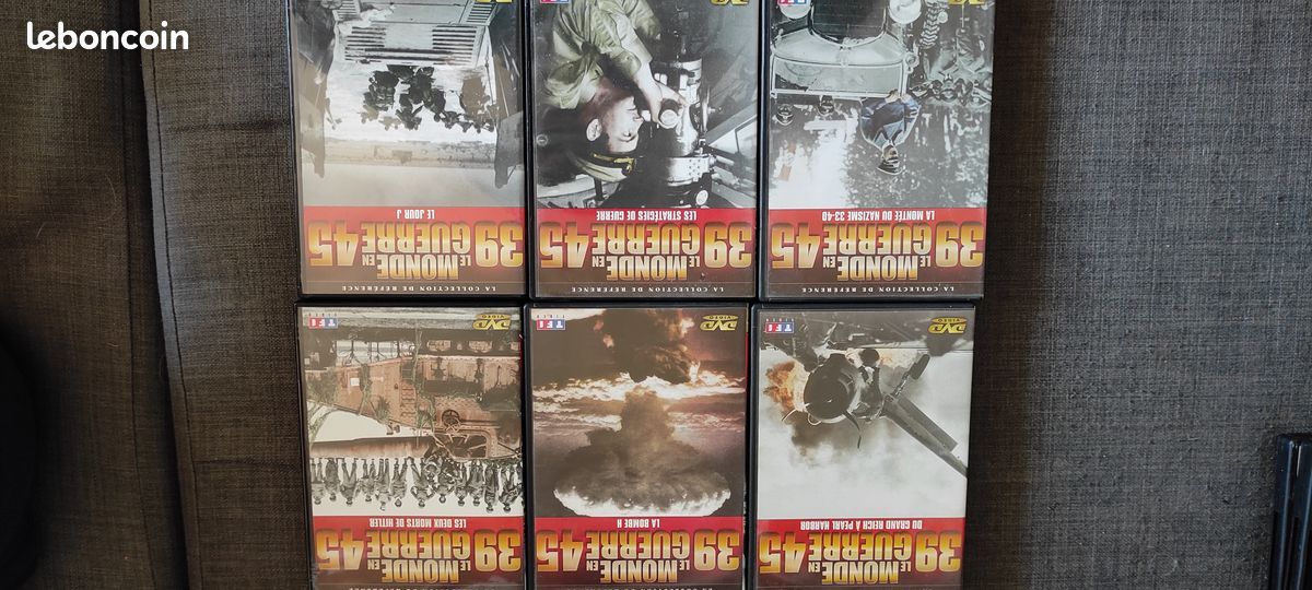 Lot 18 dvd seconde guerre mondiale et autres (image 2)