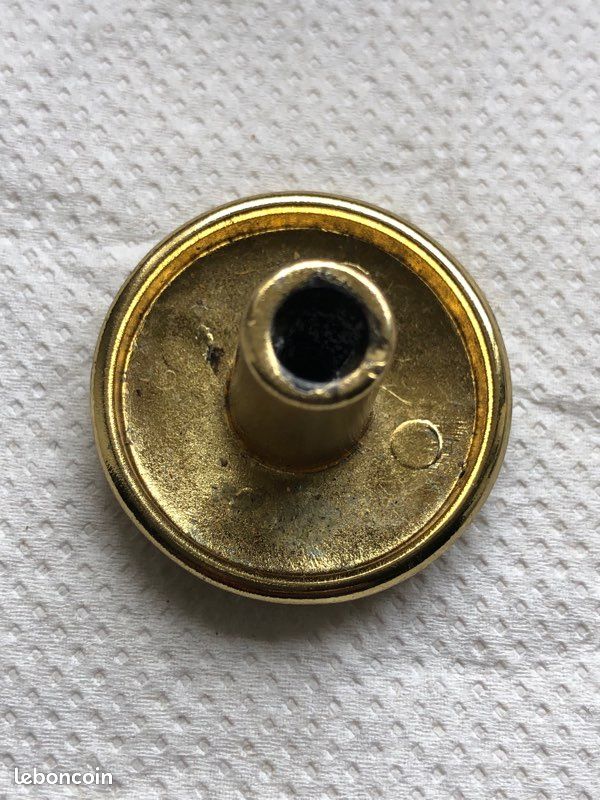 8 boutons de meuble dorés Chrisligne Ø30 mm – design élégant (image 3)