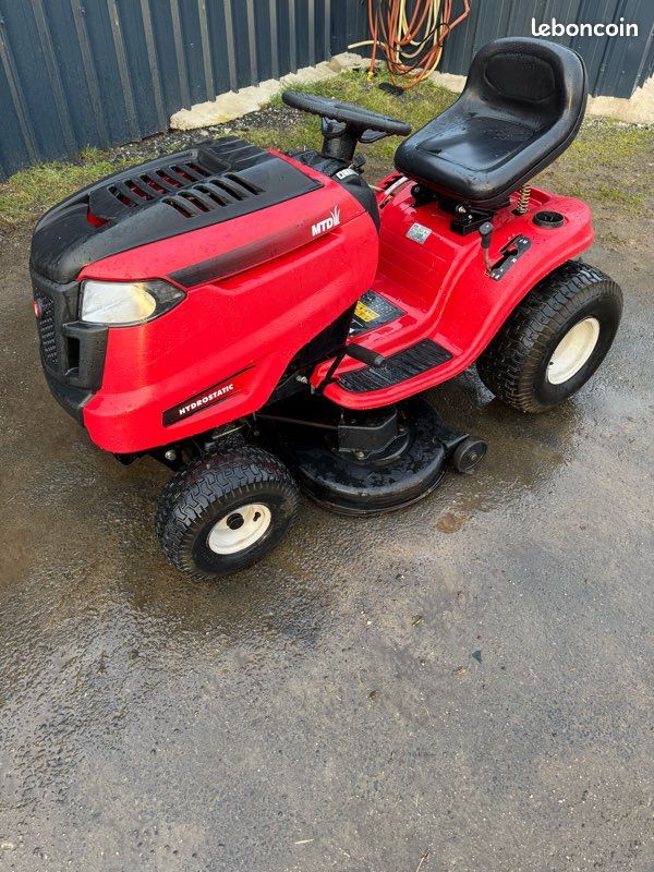 Tracteur Tondeuse Mtd Ancien Modele