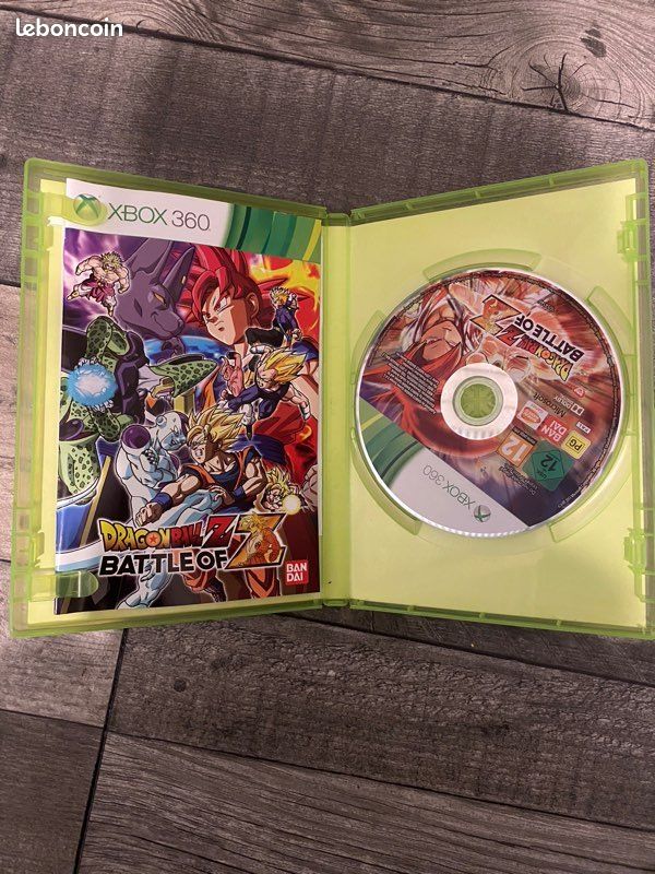 Jeu DragonBall Z Battle Of Z Pour Xbox 360 - Très Bon état, Boîtier Complet