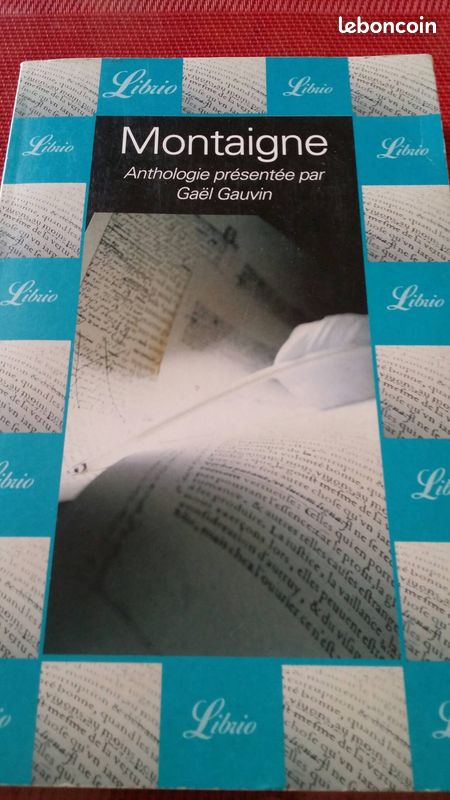 MONTAIGNE TEXTES CHOISIES (image 1)