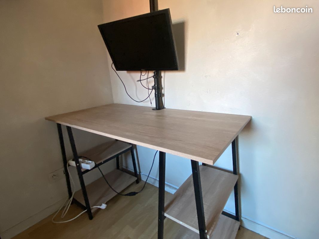 Bureau marron en bois BUT (image 2)