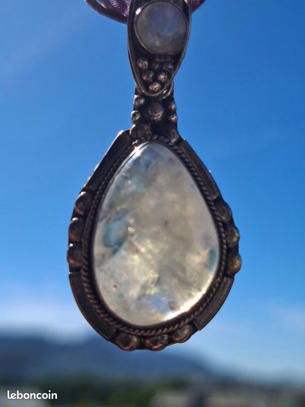 Collier pierre de lune (image 3)