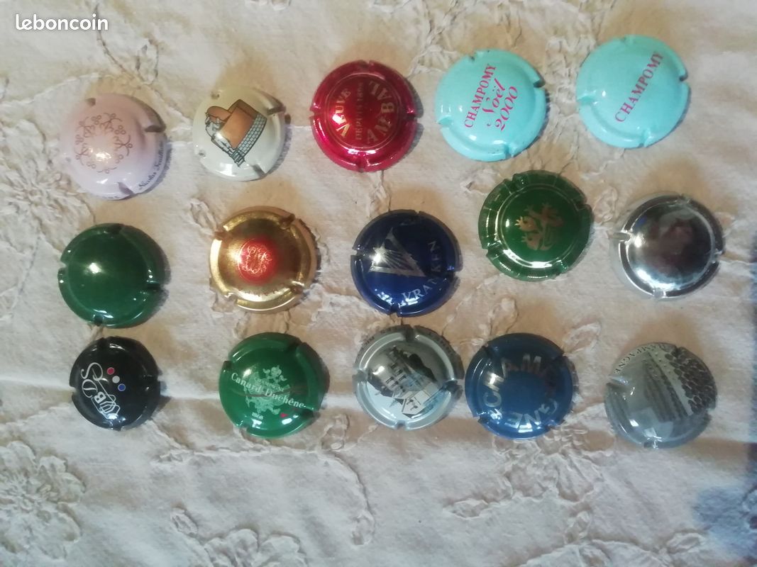 15 capsules de champagne - Collection