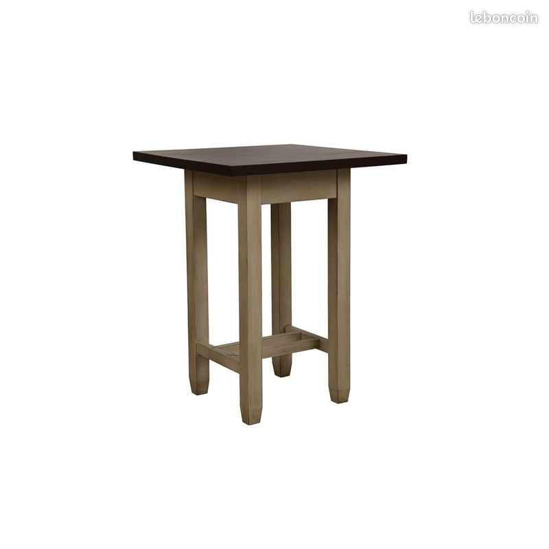 Table haute + 2 chaises hautes (image 2)