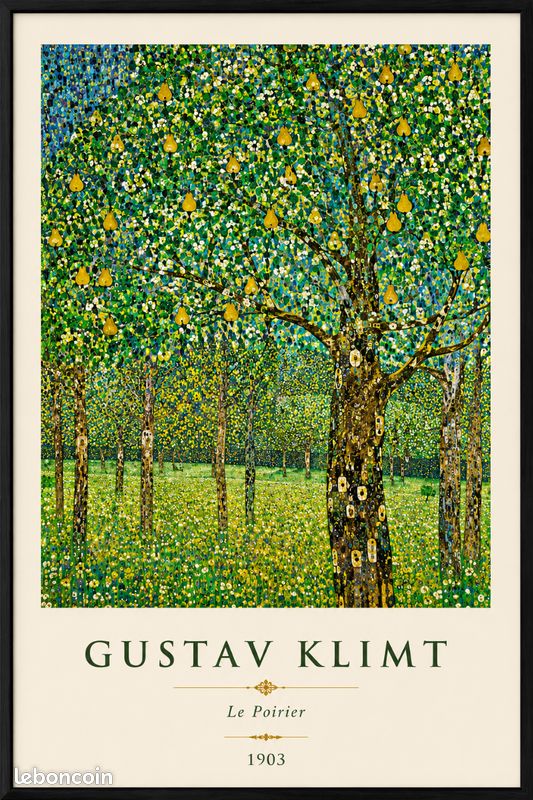 Affiche A3 inspirée de Gustav Klimt (image 2)