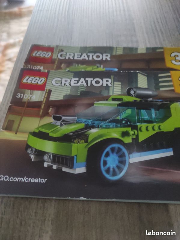 Lego créatif modèle 31074 rocket rally car (image 4)