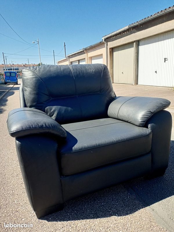Fauteuils en cuir (image 1)