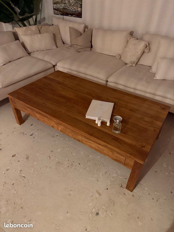 Table basse Neuve en Teck ALINEA (image 1)