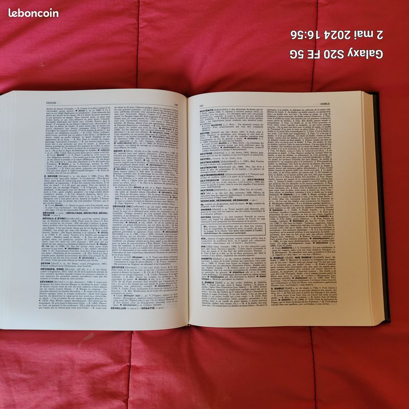 LIVRES - Larousse de la langue française - 2 volumes (image 3)