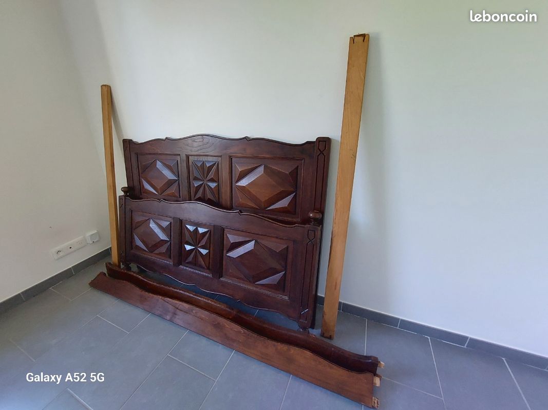 Cadre de lit en bois 140×200 (image 2)
