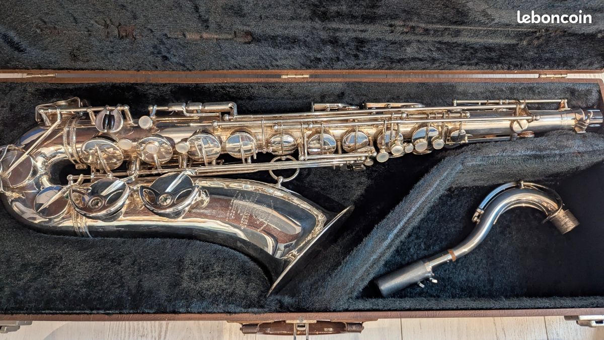 Saxophone ténor Selmer Balanced, plaqué argent 1947 (image 5)