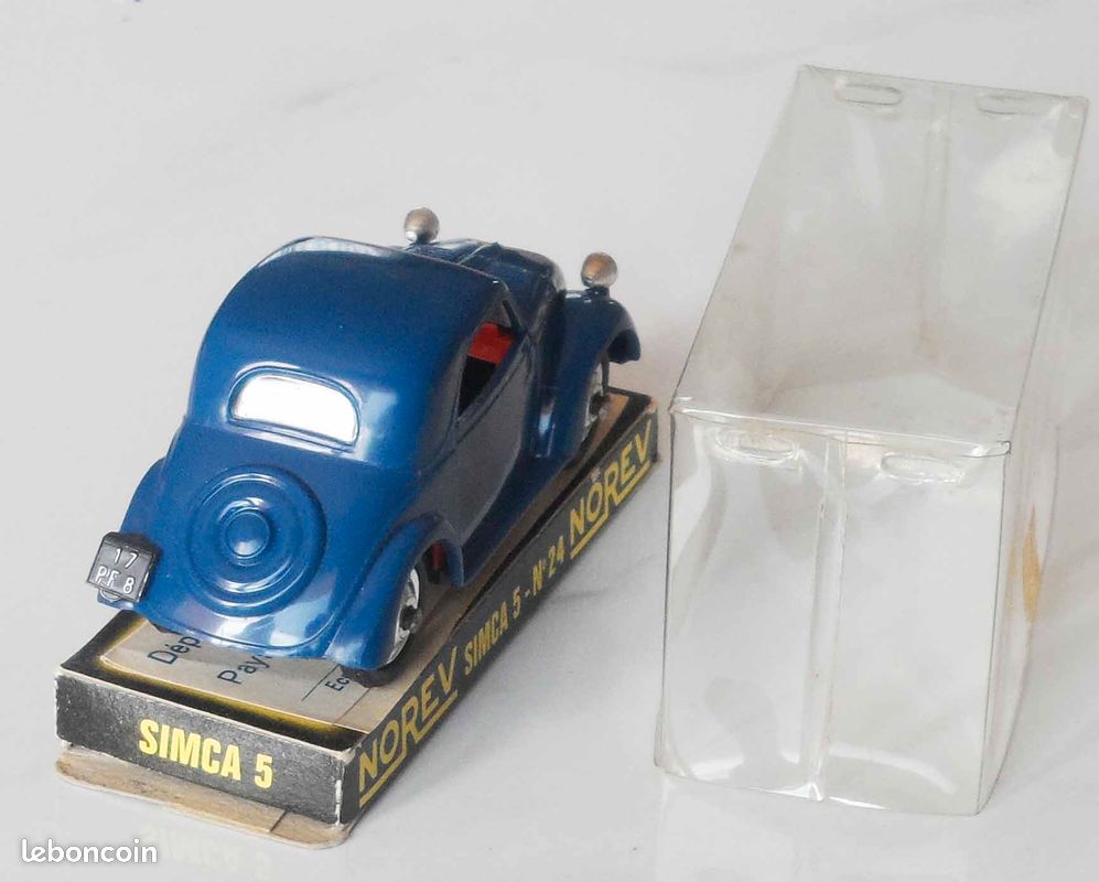 NOREV Simca 1500 Bleu Pale Miniature Voiture Ancienne Collection Boîte