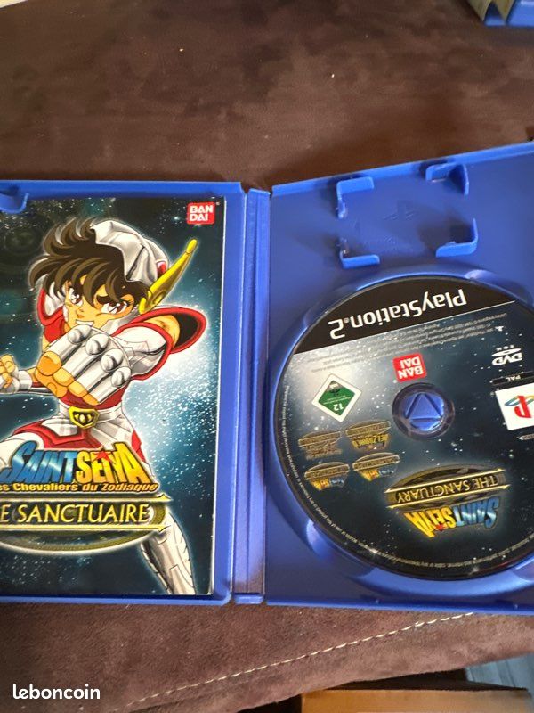 PlayStation 2 – Jeu « Chevalier Du Zodiaque : Le Sanctuaire » (Dark Angel) – Très Bon état – Sortie 2004