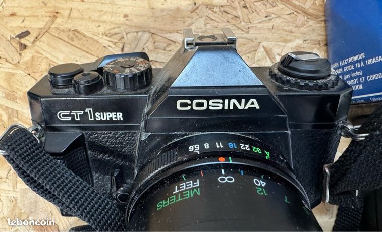 Appareil photo Cosina CT1 Super objectifs 50mm 1:2 100-300mm