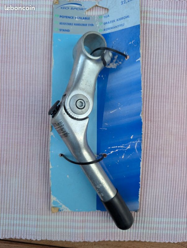 Potence plongeur de vélo 22.2/25.4x105 mm 30°/70° Contec Seto Stick