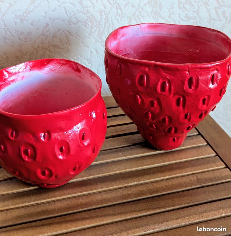 Cache pot fraise 🍓 (image 1)
