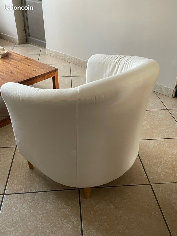 Fauteuil club en tissu Ikea (image 2)