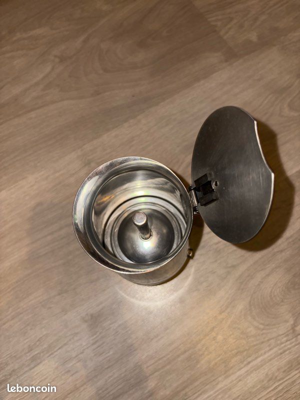 Cafetière vintage en acier inoxydable 18/10 Alpha 6 tasses des années 1970 (image 3)