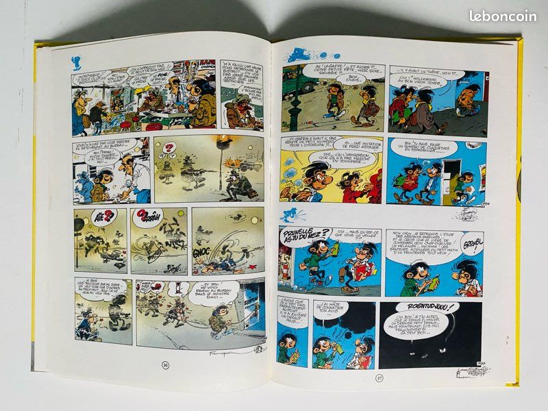 BD Gaston Lagaffe 12 - EO 1974 - Le gang des gaffeurs (image 16)