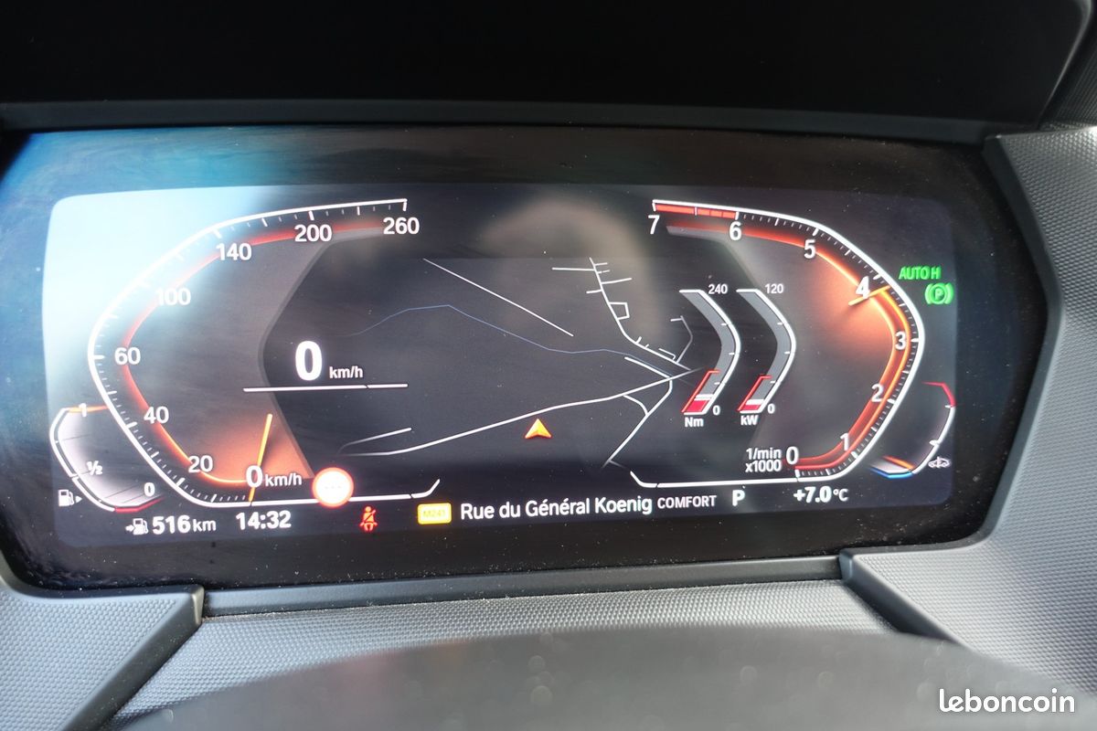 218ia GranCoupé BVA Pack M Live Cockpit/Semi-cuir sport/Gps Pro/Full LED/Carplay/Pack ambiance/1*Main/Garantie 12 mois (image 11)