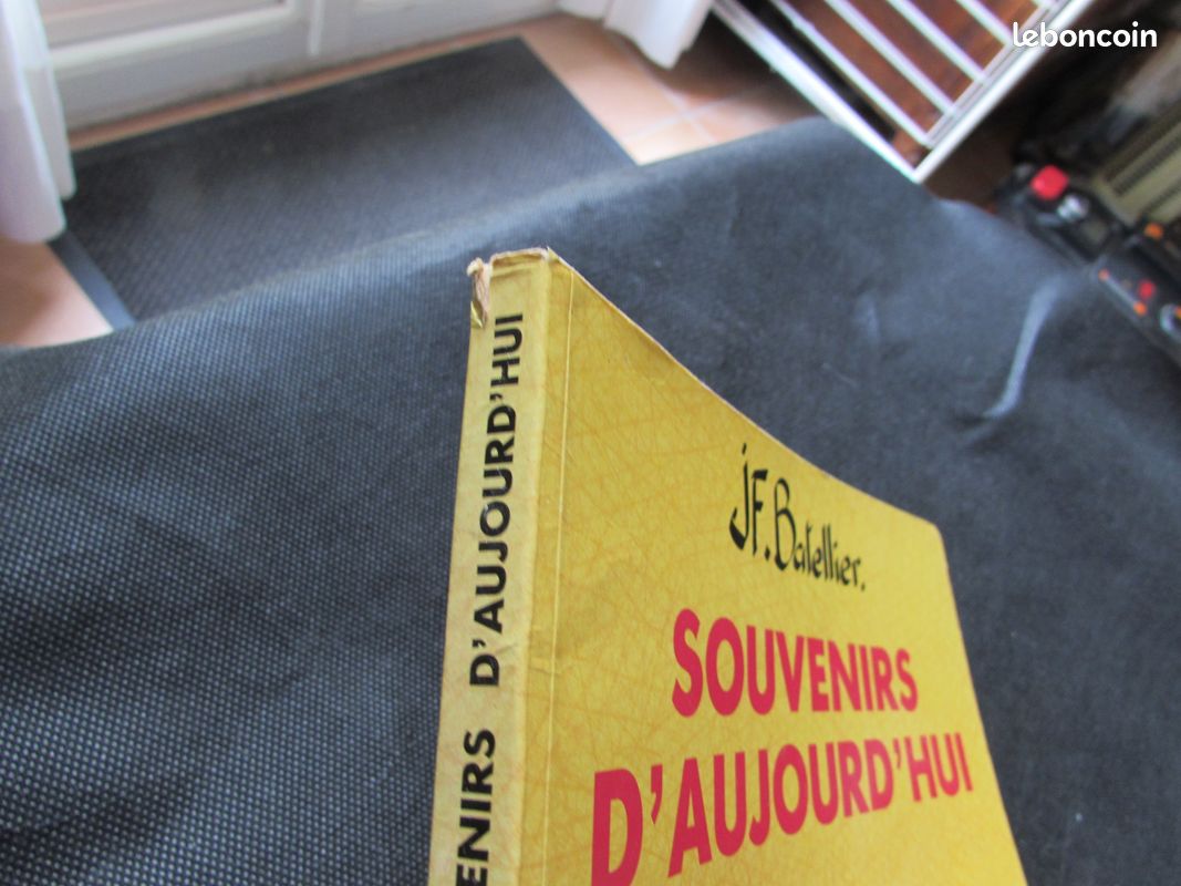 BD dédicacée JF.Batellier, souvenirs d'aujourd'hui (image 3)