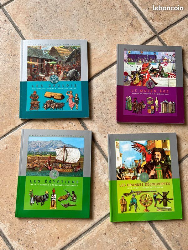 Lot de 4 livres sur l’Histoire (image 1)