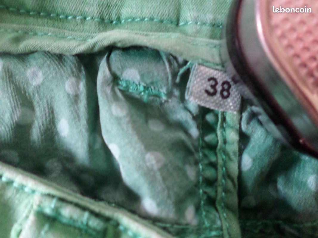 Jeans vert t. 36 creeks (image 3)