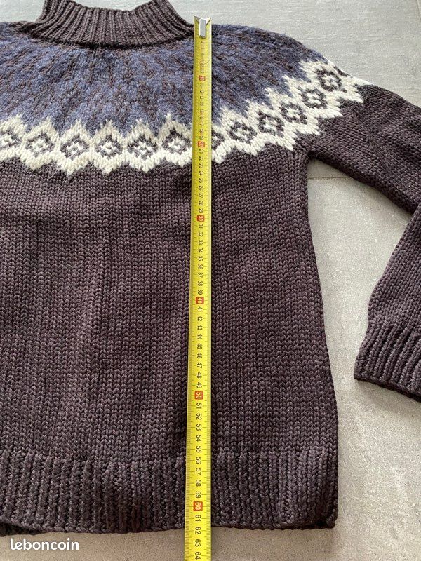 Cardigan En Laine Claudie Pierlot Taille 1 – Marron, Jamais Porté (sans étiquette)
