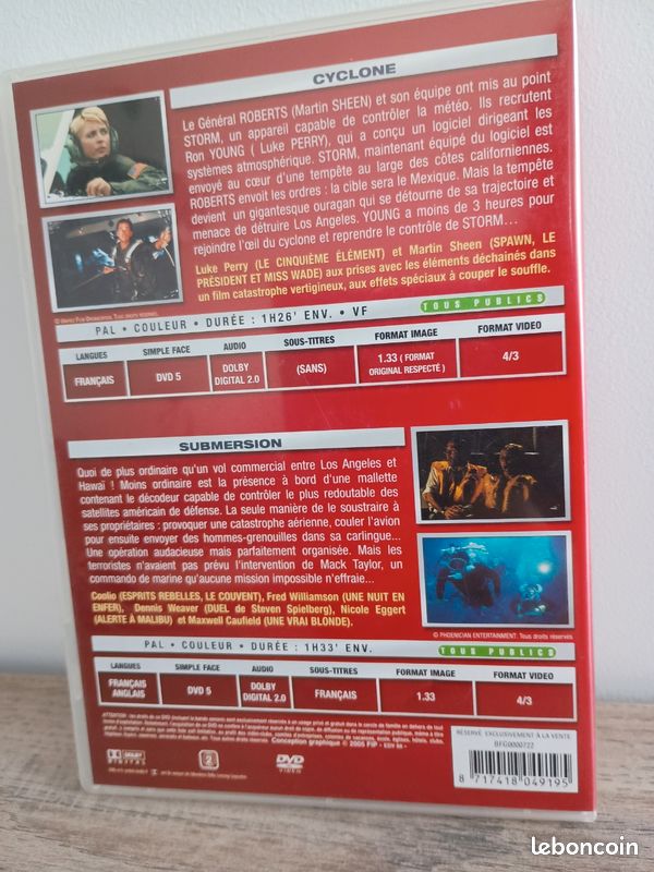 Lot 3 DVD (1 western + 2 guerre) (image 5)