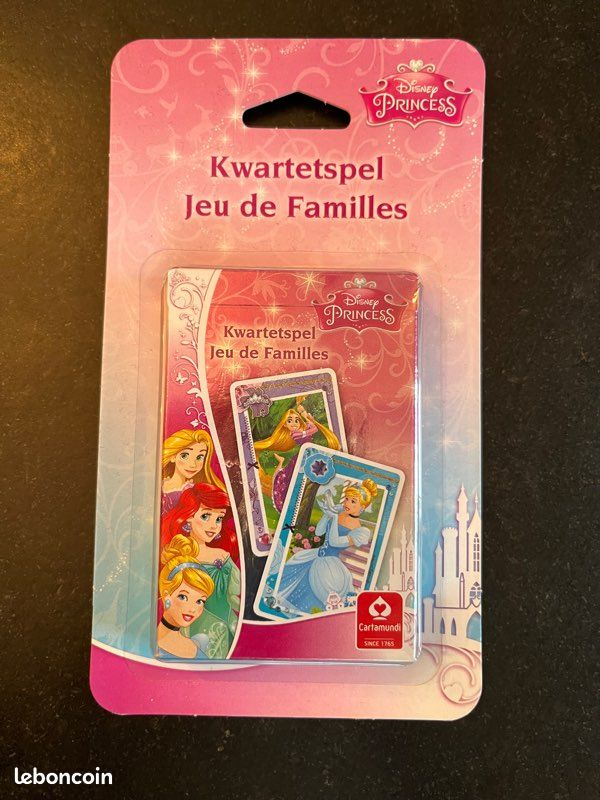 Jeu de 7 familles Disney Princess Neuf (image 1)