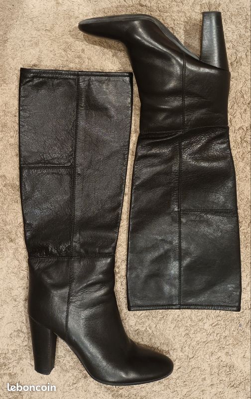 Très belles bottes entièrement en cuir (image 1)