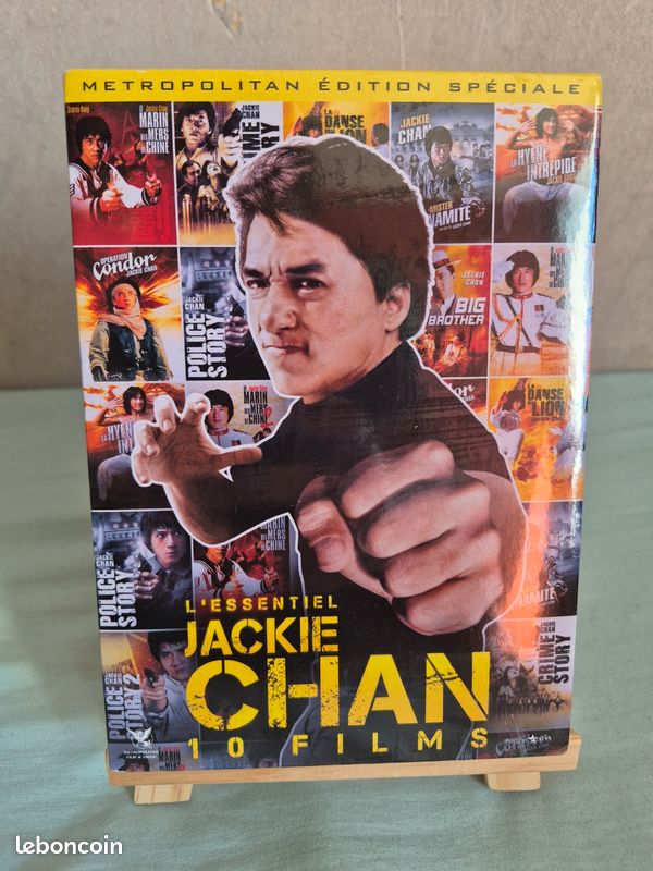 Coffret DVD Jackie Chan – 10 films action / kung-fu neuf blister (image 1)