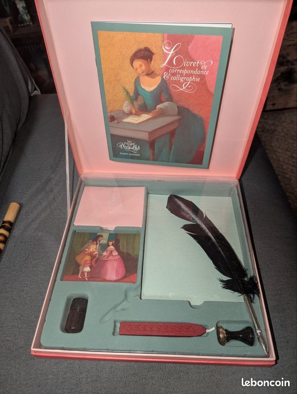 Coffret de correspondance et calligraphie (image 2)