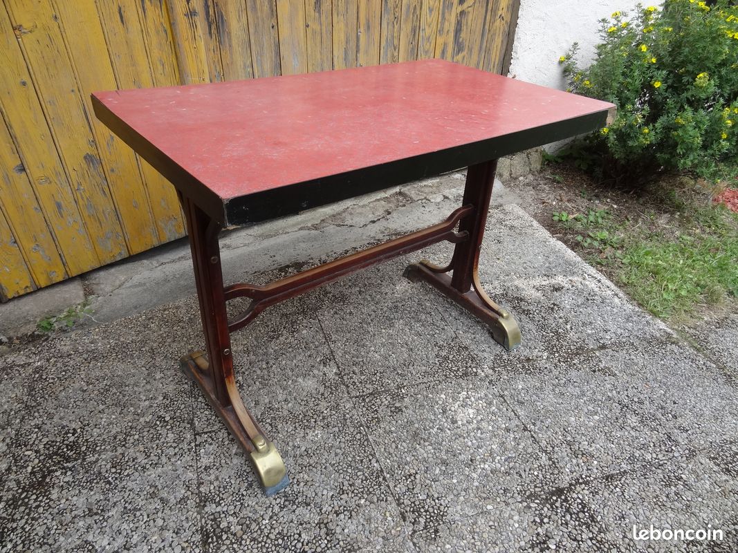 Table bistrot ancienne (image 2)