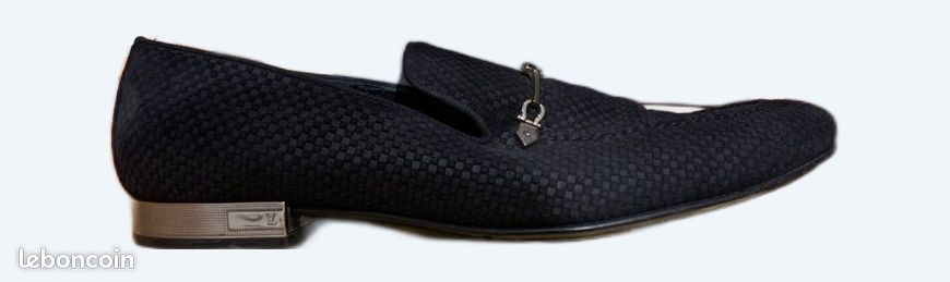 Mocassin peau de croco argenté (image 8)