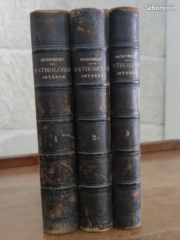 Traité élémentaire De Pathologie Interne – Grisolle – 1844 – Tome 1 – Demi-cuir
