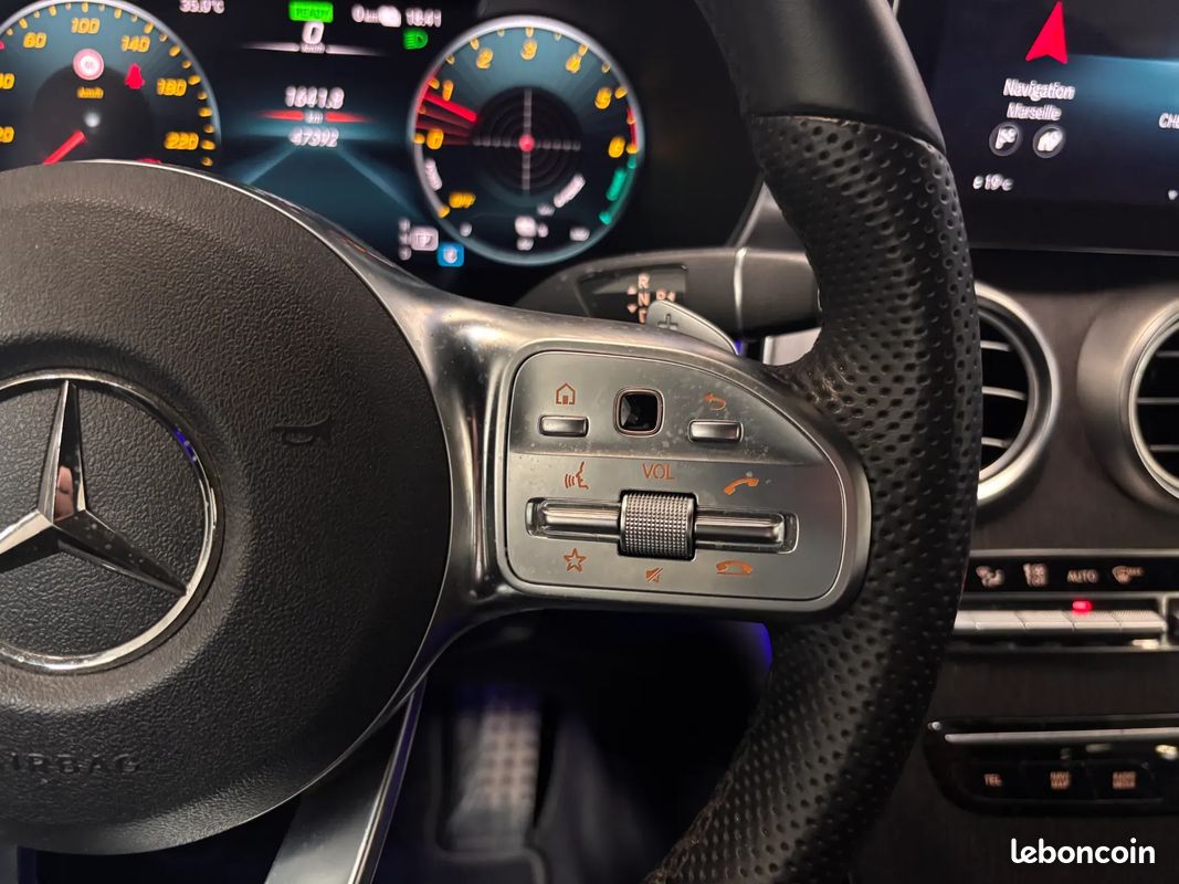 MERCEDES-BENZ GLC 300 de 194+122ch AMG Line - CARPLAY - CAMERA 360 - DISTRONIC PLUS (image 16)