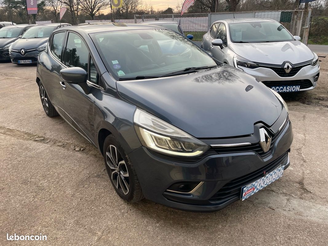 RENAULT Clio IV 4 tce 90 Chx essence INTENS GPS semi cuir 91200 kms (image 4)
