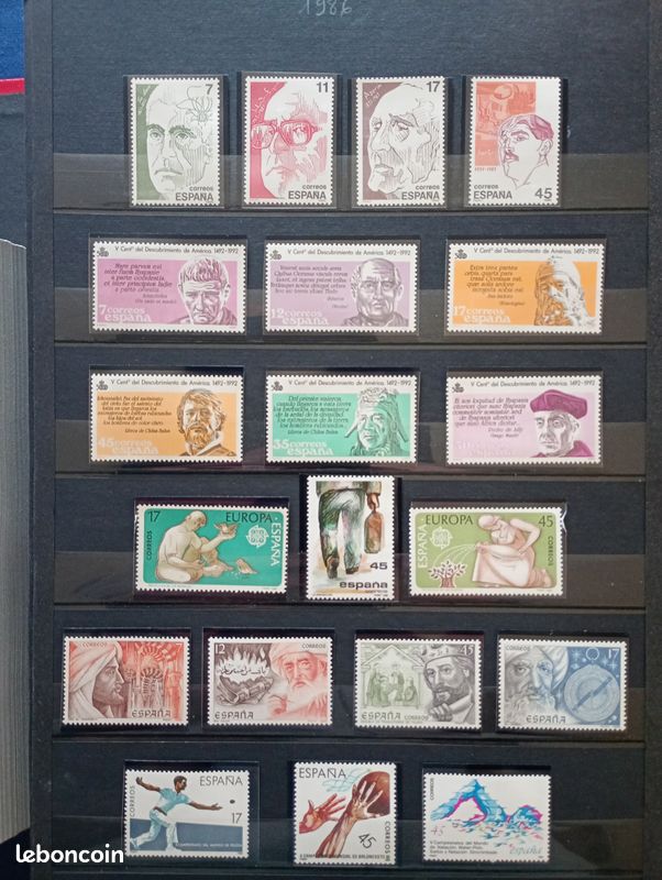ESPAGNE - 1978 Lot Timbre Neuf