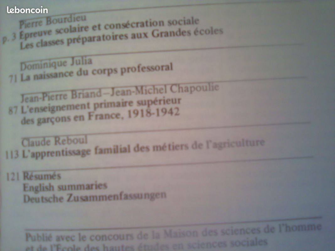 Actes de la Recherche en Sciences Sociales n°39 - septembre 1981 (image 5)
