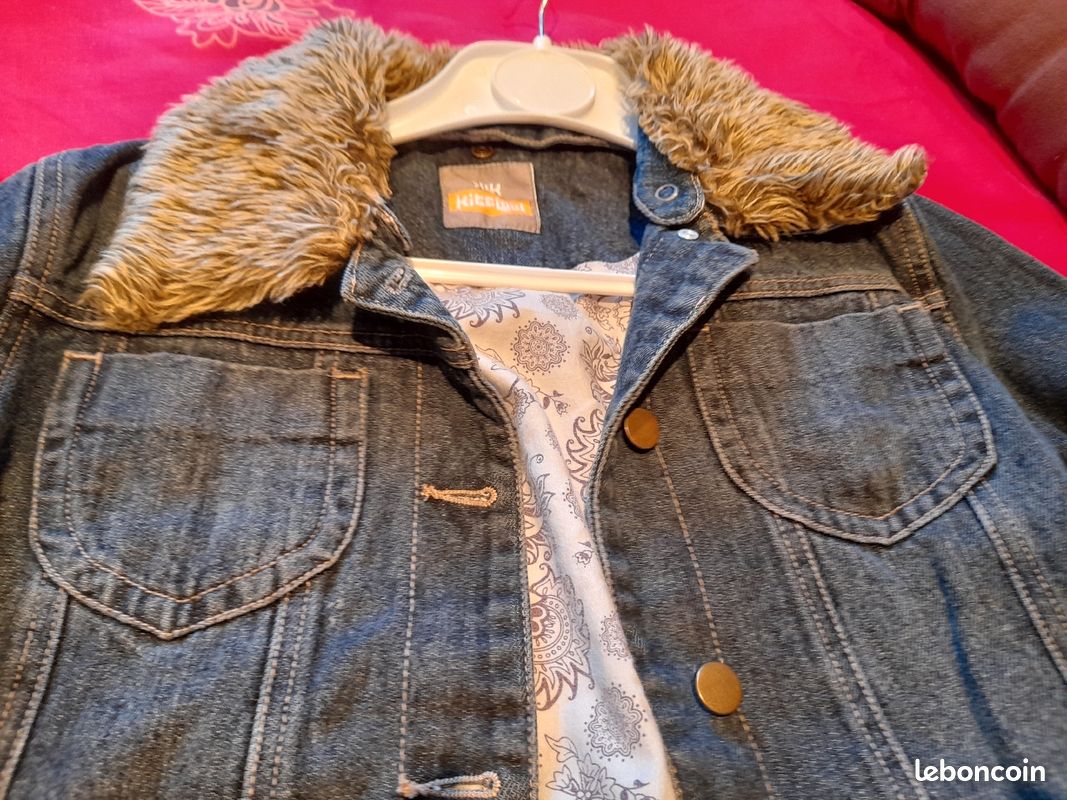 Veste en jean en 138cm (image 5)