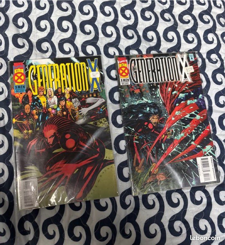 Lot 5 comics Marvel Generation X version US (image 2)