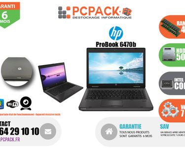 Laptop HP ProBook 6470B i5 - 3 generacji / 4GB / 320 GB HDD / 14,1 HD / Klasa A